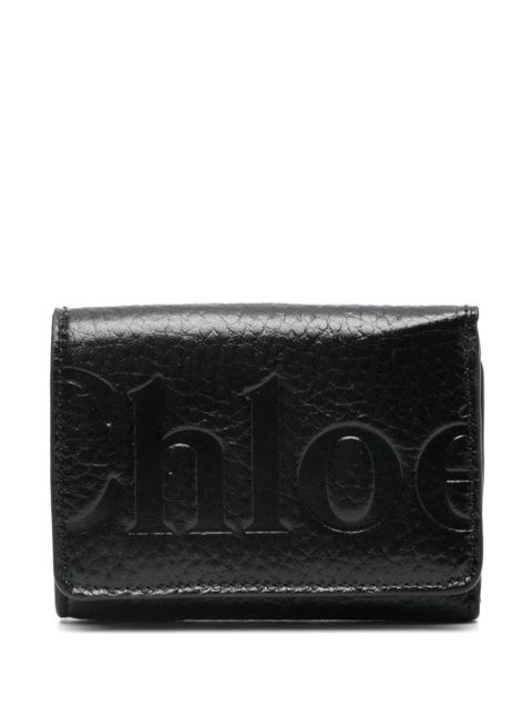 Chloé mini tri-fold wallet - Black - zdjęcie produktu nr 1
