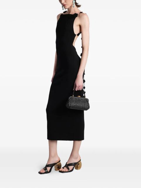 Cult Gaia Giuliana open-back midi dress - Black - zdjęcie produktu nr 2