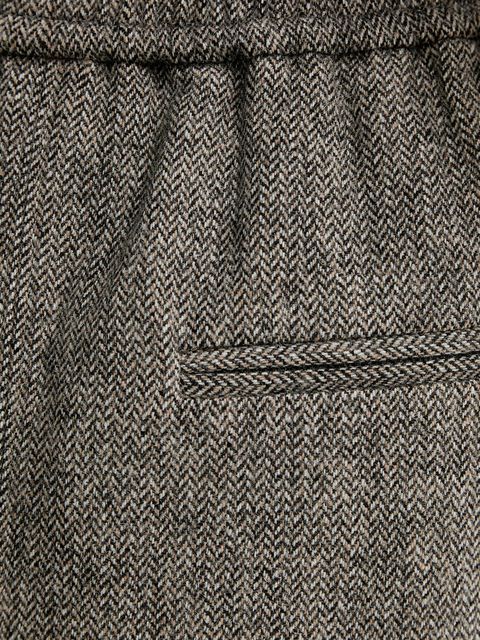 ISABELLE BLANCHE spódnica z dodatkiem wełny kolor szary maxi prosta IS25FW-G081-T012