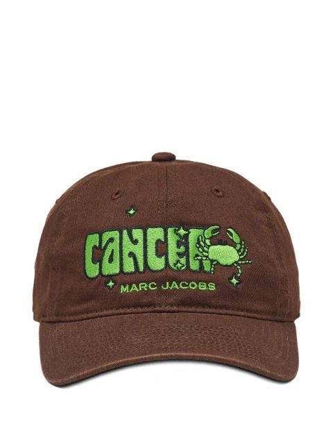 Marc Jacobs The Zodiac embroidered baseball cap - Brown - zdjęcie produktu nr 1