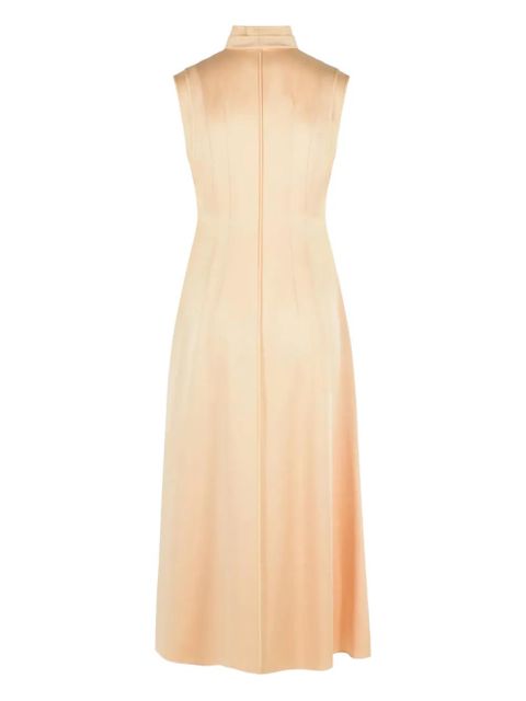 Jil Sander deep-neckline sleeveless dress - Neutrals