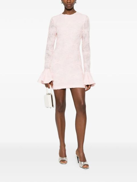 ROTATE BIRGER CHRISTENSEN floral-motif mini dress - Pink