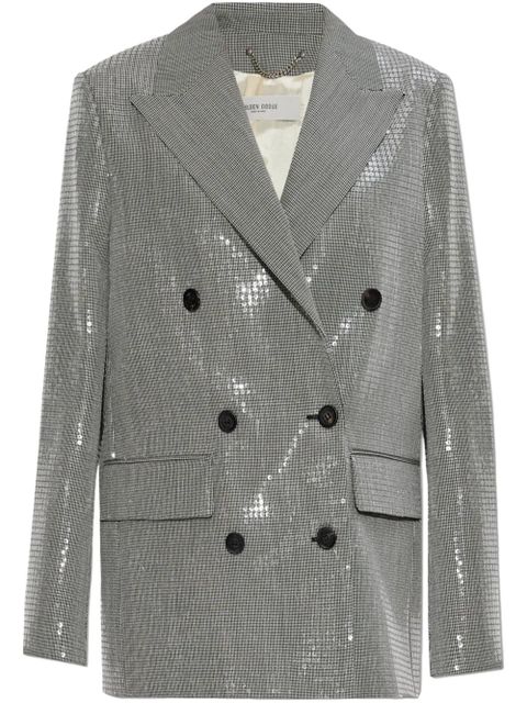 Golden Goose sequinned blazer - Silver - zdjęcie produktu nr 1