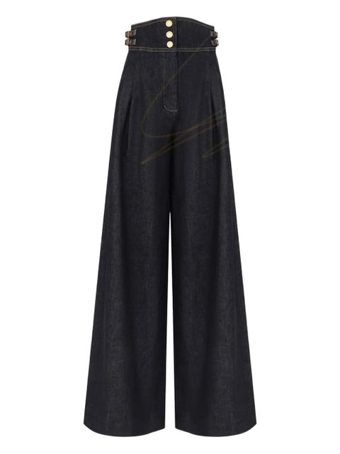 ZIMMERMANN high-waist rebellion flared jeans - Blue - zdjęcie produktu nr 1
