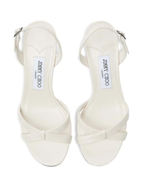 Jimmy Choo 65mm Elsy sandals - White