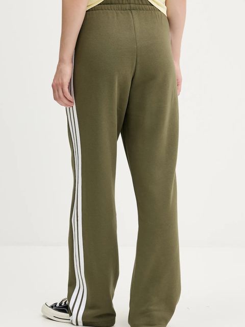 adidas spodnie dresowe damskie kolor zielony z aplikacją JX7708 - zdjęcie produktu nr 2