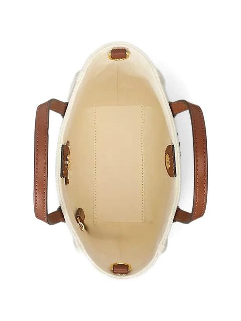 Lauren Ralph Lauren small Cameryn logo-detail tote bag - Neutrals