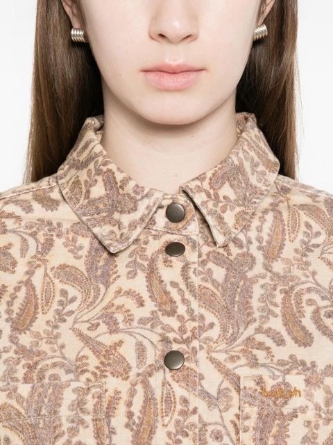 Ba&Sh Tullia paisley cotton jacket - Neutrals