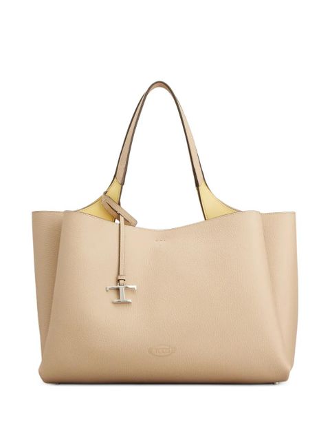 Tod's T-detail shoulder bag - Neutrals - zdjęcie produktu nr 1