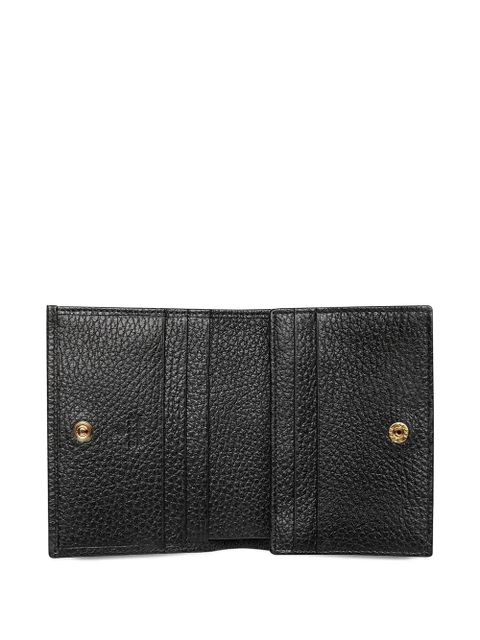 Gucci logo-plaque card case - Black
