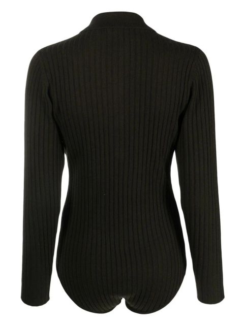 ERES Cocon ribbed-knit bodysuit - Green
