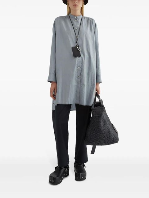 Jil Sander buttoned long shirt - Blue - zdjęcie produktu nr 2