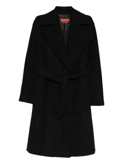 Max Mara Dravenna belted coat - Black - zdjęcie produktu nr 1