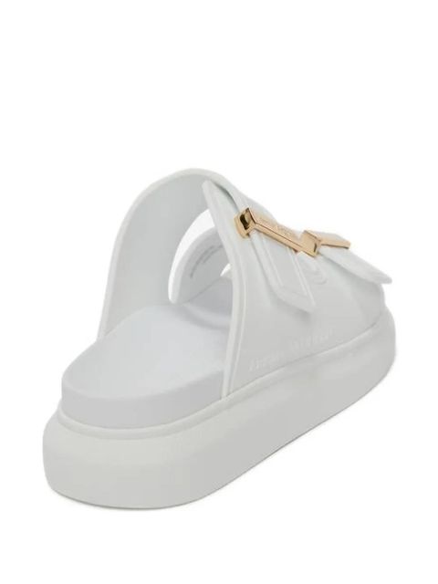 Alexander McQueen double-strap sandals - White
