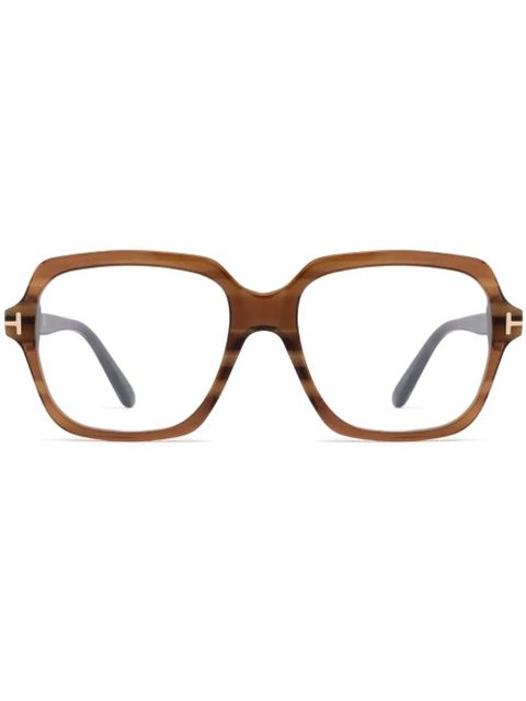 TOM FORD Eyewear FT5908-B glasses - Brown - zdjęcie produktu nr 1