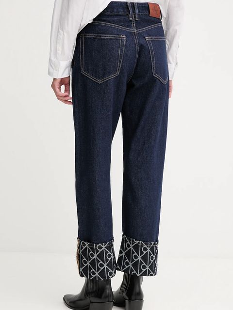 Calvin Klein Jeans jeansy damskie medium waist LV047D711G - zdjęcie produktu nr 2