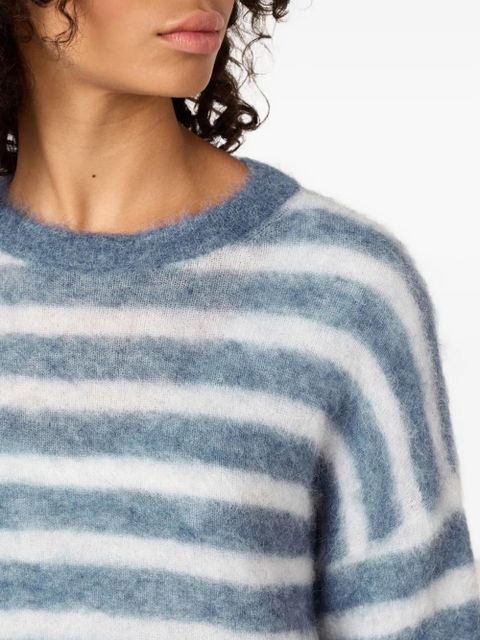 American Vintage Nenybay striped sweater - Blue