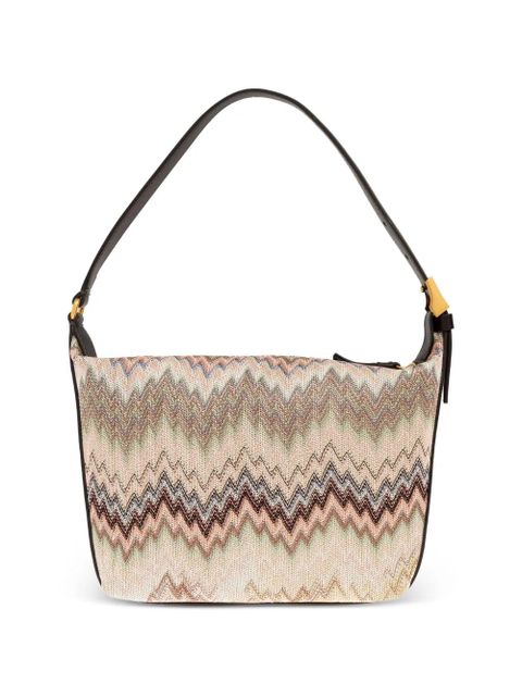 Missoni zigzag-pattern zipped tote bag - Neutrals