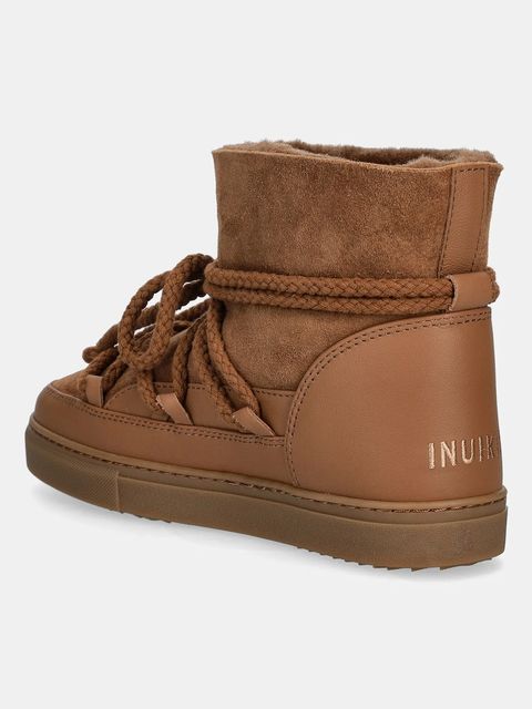 Inuikii śniegowce zamszowe Classic kolor brązowy 1001.003.0122.660