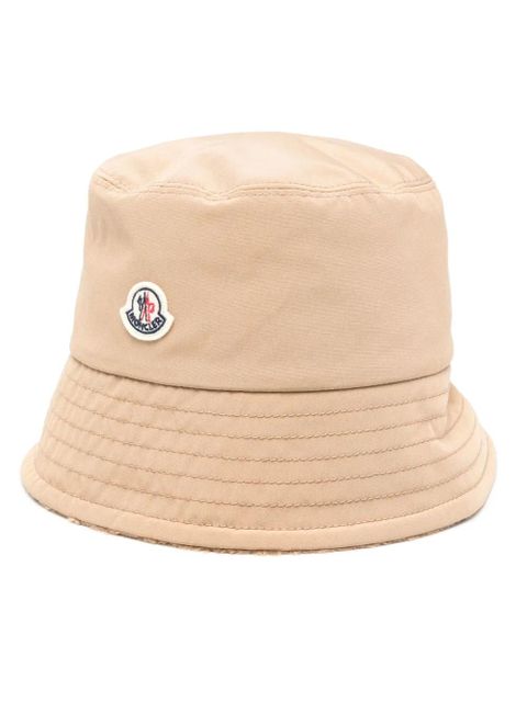 Moncler reversible bucket hat - Brown - zdjęcie produktu nr 1