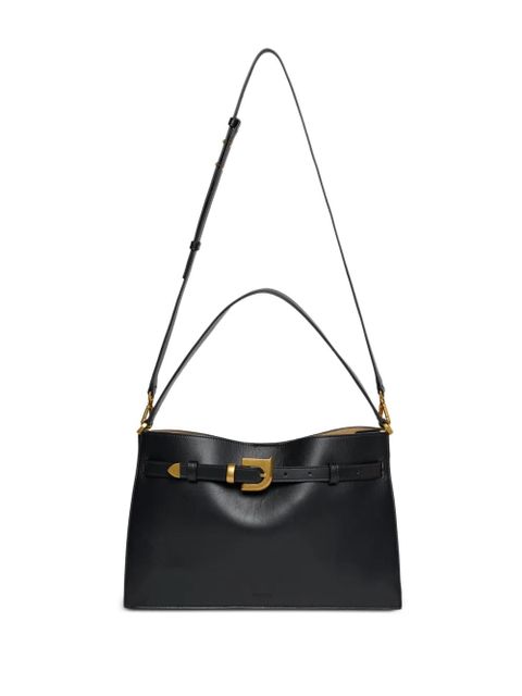 Nanushka Harmonica buckle-detail tote bag - Black