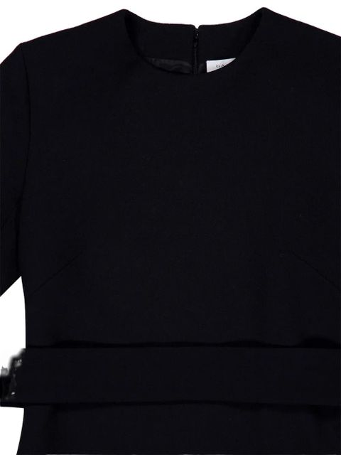 Gabriela Hearst Shadon bell-sleeve tunic blouse - Black
