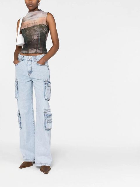 MISBHV Skater low rise jeans - Blue - zdjęcie produktu nr 2