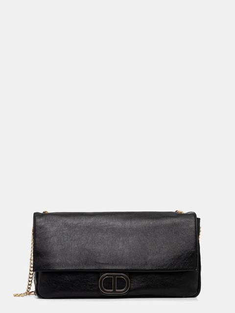 Twinset torebka kolor czarny 252TD8120 - zdjęcie produktu nr 1