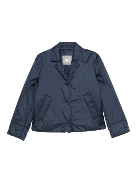 Max Mara quilted-lapels jacket - Blue - zdjęcie produktu nr 1