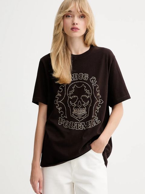 ZADIG&VOLTAIRE t-shirt bawełniany - zdjęcie produktu nr 1