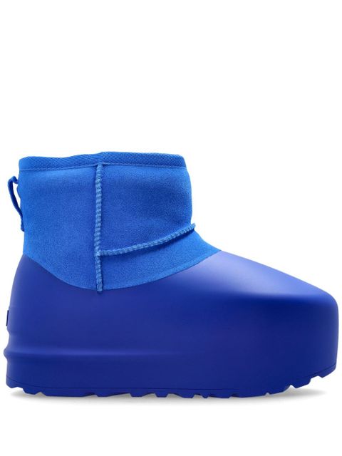 UGG mini Classic Pumped Molded boots - Blue