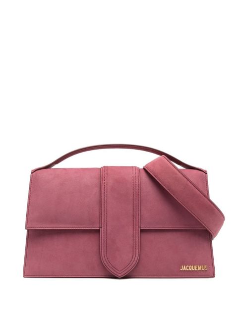 Jacquemus Le Bambinou leather tote bag - Purple