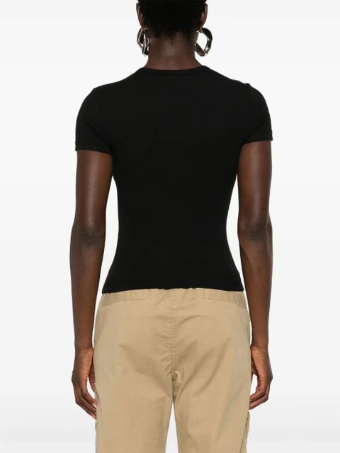 Diesel logo-patch T-shirt - Black