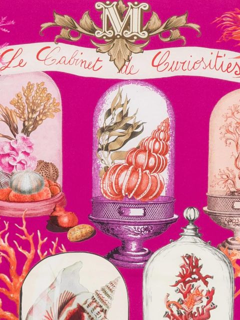 Max Mara graphic-print scarf - Pink - zdjęcie produktu nr 2