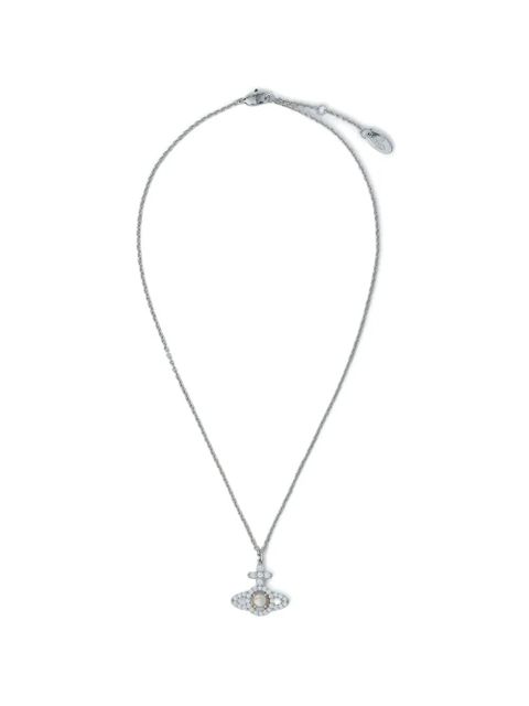 Vivienne Westwood orb crystal pendant necklace - Silver - zdjęcie produktu nr 1