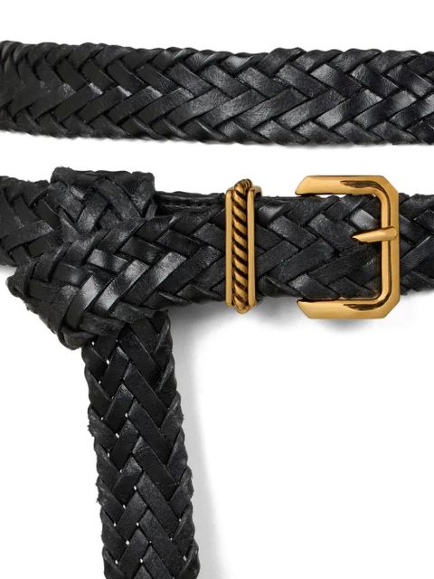 ETRO woven double-wrap belt - Black - zdjęcie produktu nr 2
