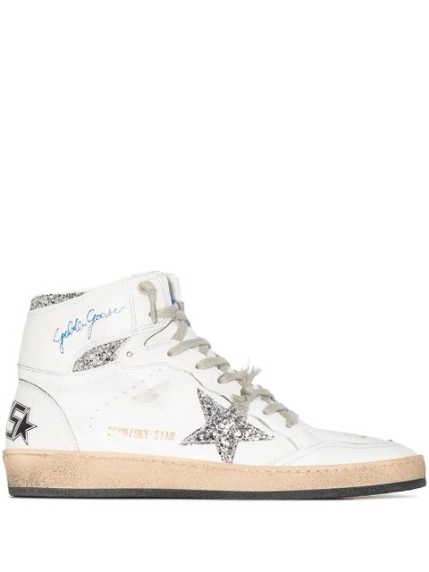 Golden Goose Sky-Star high-top sneakers - White - zdjęcie produktu nr 1