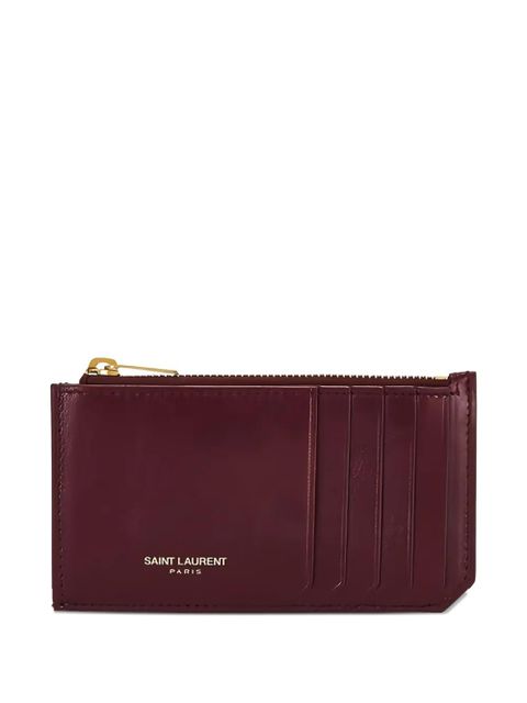 Saint Laurent zip-fastening wallet - Red - zdjęcie produktu nr 1