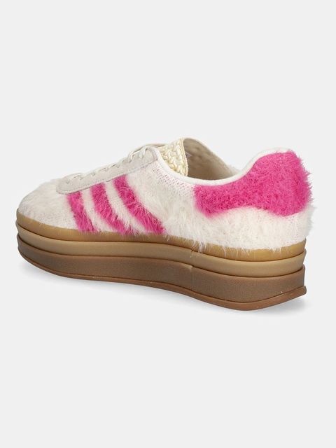 adidas Originals sneakersy Gazelle Bold damskie kolor beżowy JS3908