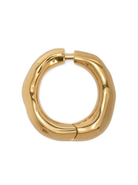 Jil Sander Cannolo hoop brooche - Gold - zdjęcie produktu nr 2
