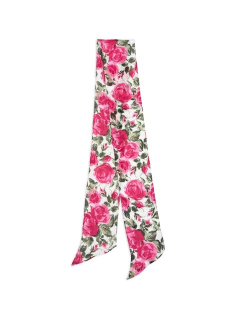 Chloé floral scarf - White - zdjęcie produktu nr 1