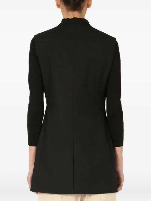 Givenchy chain-detail sleeveless blazer - Black