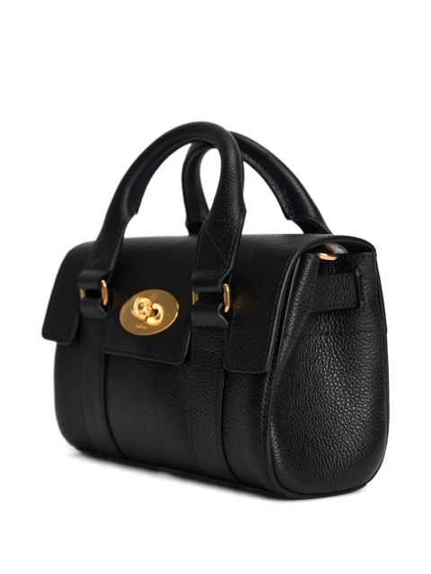 Mulberry handle detail tote bag - Black