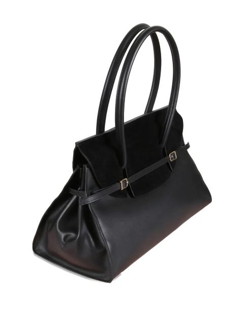 Simkhai suede strap tote bag - Black - zdjęcie produktu nr 2