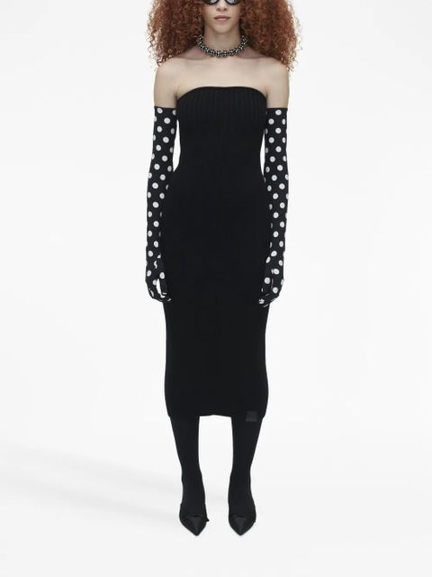 Marc Jacobs Tube ribbed knit dress - Black - zdjęcie produktu nr 2