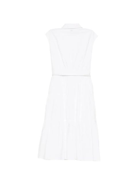 Michael Kors belted cotton midi dress - White - zdjęcie produktu nr 2