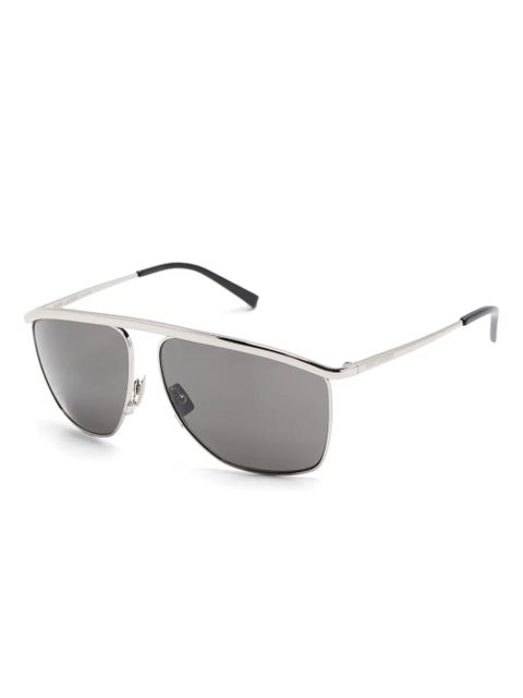 Saint Laurent Eyewear Victoire sunglasses - Silver - zdjęcie produktu nr 2