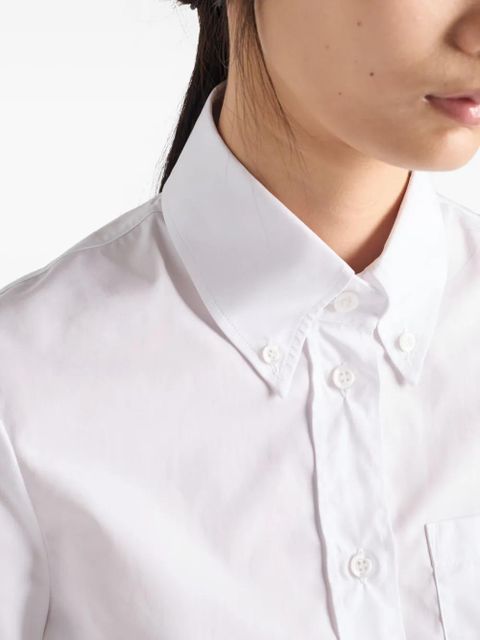 Prada patch-pocket shirt - White