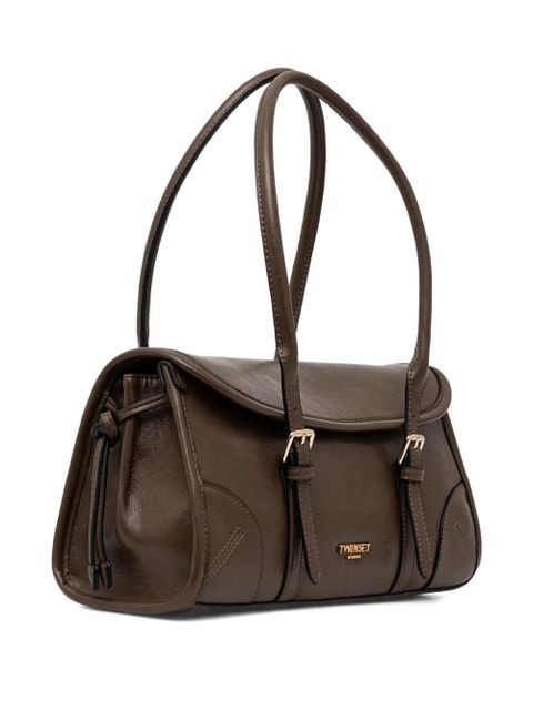 TWINSET logo-lettering tote bag - Brown - zdjęcie produktu nr 2