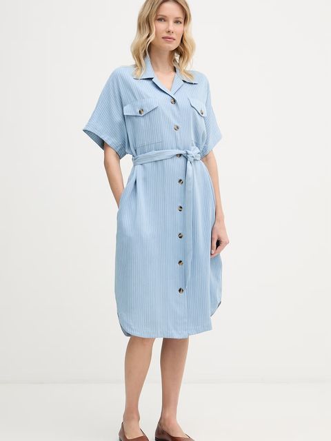 Mos Mosh sukienka z lyocellu Zenta - zdjęcie produktu nr 1